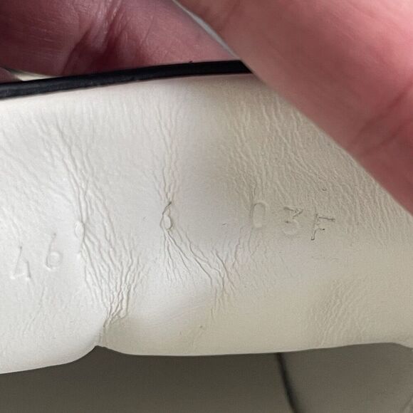 GUCCI Ace Stripe Sneakers Shoes Size 6 Black NEW Casual Streetwear Designer - Picture 12 of 16